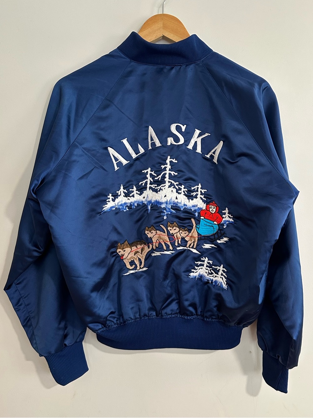 Vintage Satin Souvenir Alaska Jacket